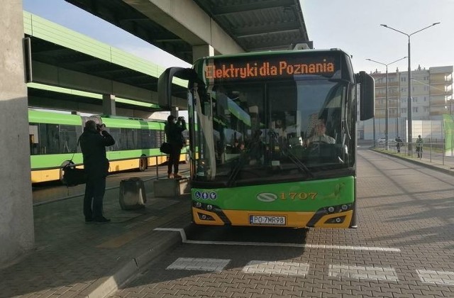 Pod koniec listopada ubiegłego roku na trasę linii nr 174 wyruszył pierwszy elektryczny autobus MPK Poznań - Solaris Urbino Electric.
