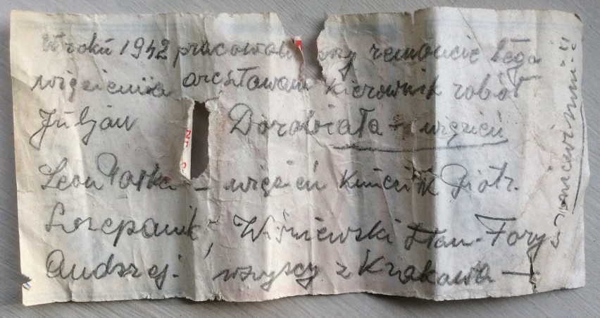 Muzeum Podgórza. Odnaleziono list więźniów