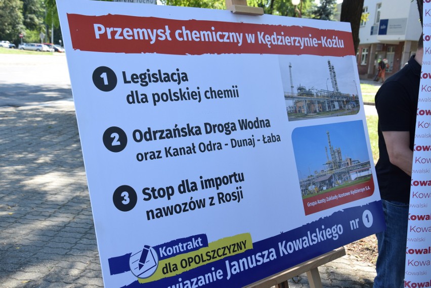 Wybory parlamentarne 2019. Janusz Kowalski o zagrożeniach dla Grupy Azoty ze strony Kremla i Rosji oraz rozwoju żeglugi