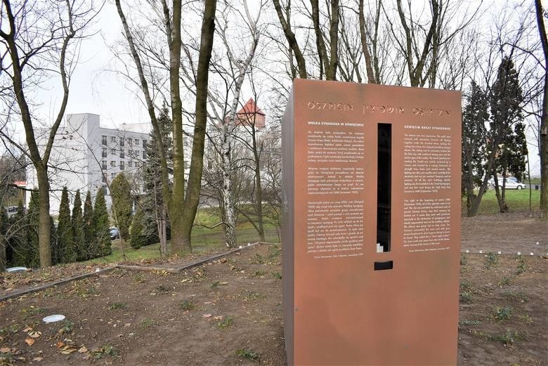 Park Pamięci Wielkiej Synagogi w Oświęcimiu