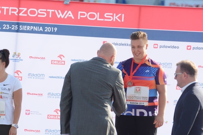 Lekkoatletyczne Mistrzostwa Polski Seniorów. Katarzyna Furmanek z KKL Kielce zdobyła brązowy medal 