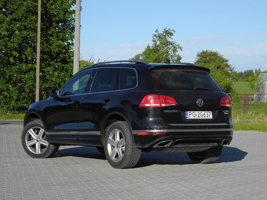 Opcjonalnie Volkswagen Touareg z silnikiem V6 TDI 262 KM...