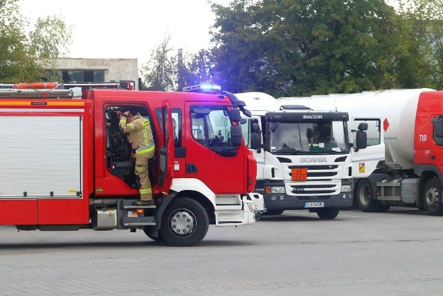 Akcja straży pożarnej na Swojczycach we Wrocławiu