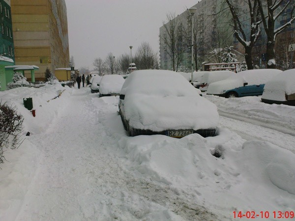 Zasypany Rzeszów. Osiedle Nowe Miasto. Zdjecia od...