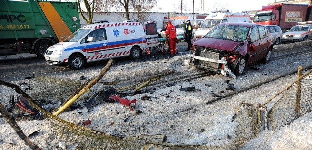 Z powodu wypadku nie jeżdżą tramwaje.