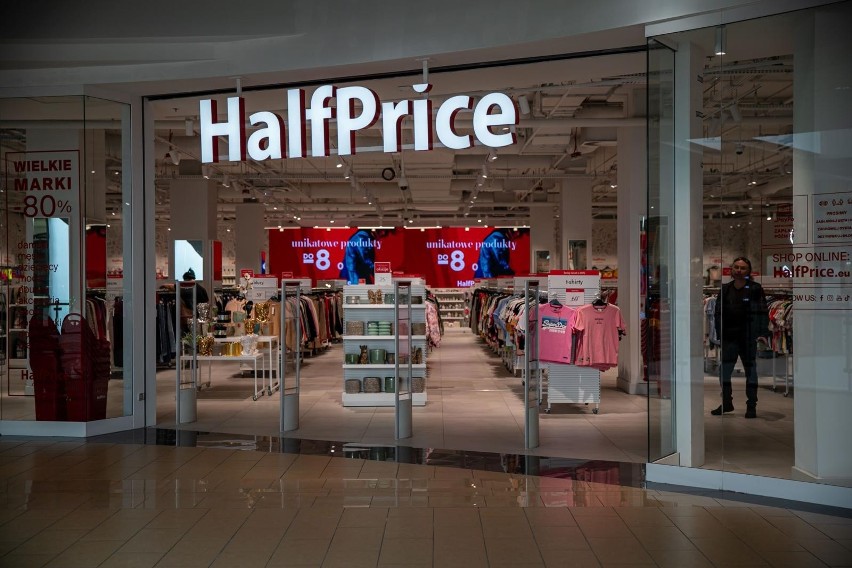 Białystok. Drugi sklep marki Half Price otwarto w Galerii Alfa. Klienci znajdą tam znane marki w atrakcyjnych cenach [ZDJĘCIA]