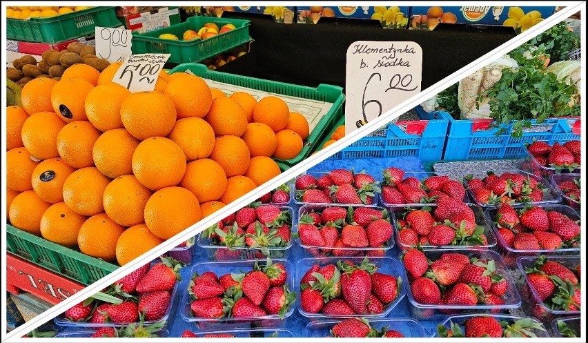 Sprawdź ceny owoców i warzyw na kieleckich bazarach we...