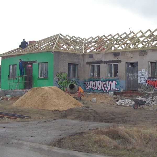 Prace remontowe Domu Ludowego w Gulinku w całości finansowane są z funduszy unijnych. Prawdopodobnie zakończą się już w maju.