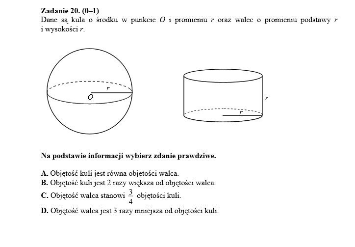 Egzamin gimnazjalny 2014 MATEMATYKA: Figury i potęgi na teście - ARKUSZE CKE - ODPOWIEDZI - KLUCZ