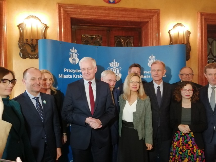 Kraków. Prezydent Jacek Majchrowski przedstawił parlamentarzystom oczekiwania dotyczące zmian prawnych 