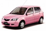 Różowa Mazda