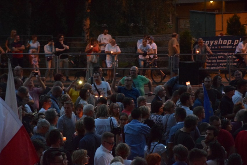 Czwartkowy protest przed Sądem Okręgowym w Katowicach