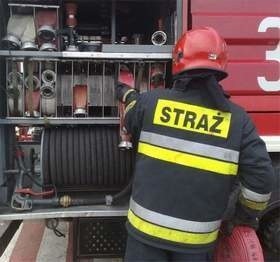 Strażacy pojechali na miejsce pożaru szpitala przy ul. Arkońskiej w Szczecinie.