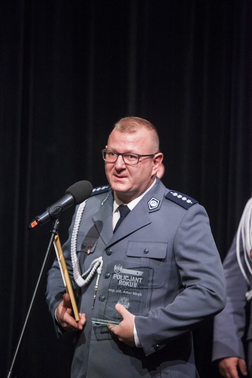 Asp. szt. Artur Wnęk został Policjantem Roku Małopolski 2018 