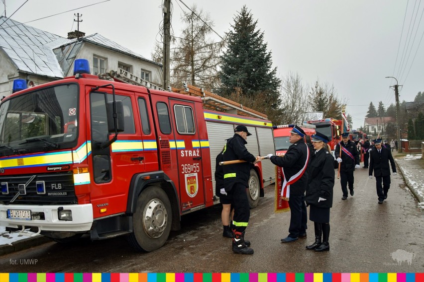 W Przytułach strażacy oddali hołd druhom, którzy odeszli