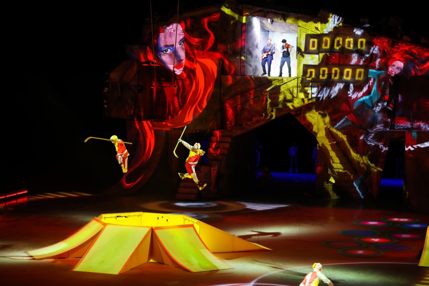 Występ Cirque du Soleil w Krakowie,