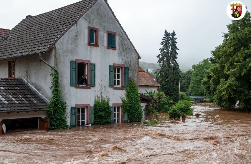 Powódź w Nadrenii Palatynacie i Nadrenii Północnej Westfalii...