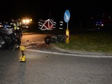 Śmiertelny wypadek w miejscowości Warzyce. Nie żyje 24-letni motocyklista