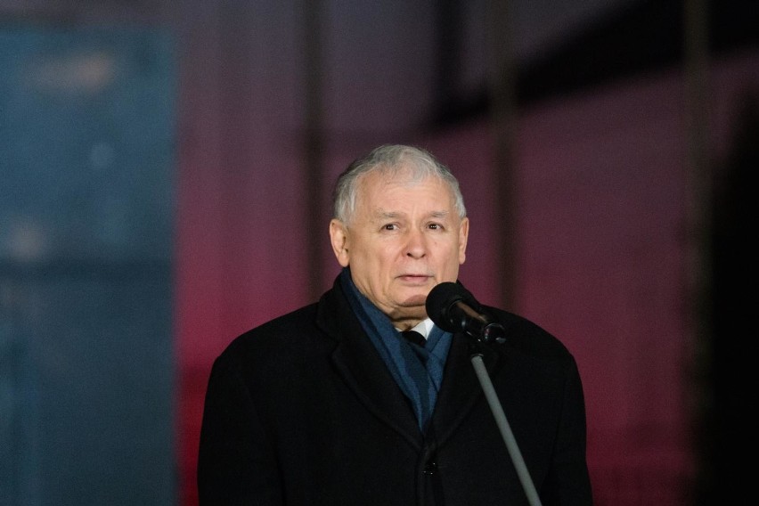 Jarosław Kaczyński na miesięcznicy smoleńskiej 10.02.2018
