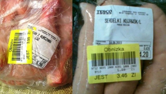 Nasz Czytelnik zrobił w Tesco zdjęcie.