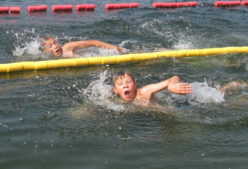 Plywackie mistrzostwa Miastka i triathlon