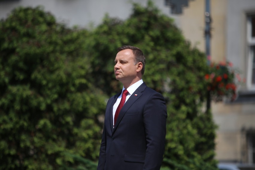 Prezydent oddał hołd bohaterom polskiego Śląska, Wojciechowi...