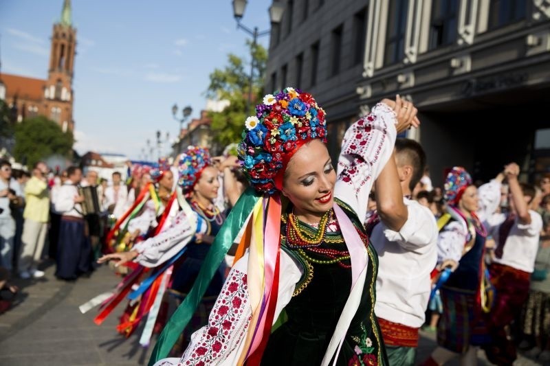 Podlaska Oktawa Kultur 2014: Parada (zdjęcia, wideo)