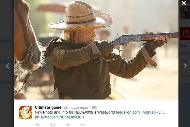 "Westworld" (fot. screen z Twitter.com)