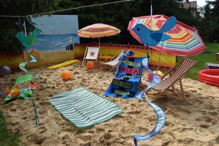 Miejska plaża dla seniorów w Dziennym Domu Pomocy w Oświęcimiu