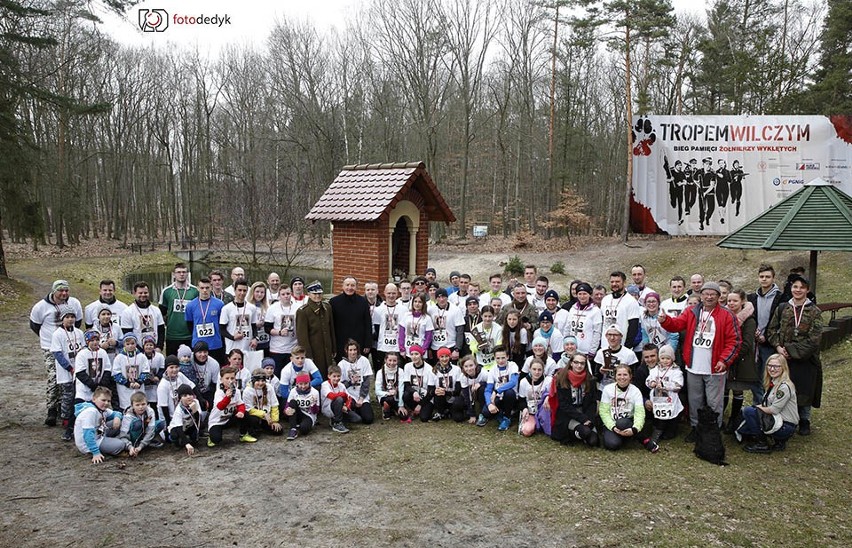 Bieg Tropem Wilczym 2019 w Oleśnie.