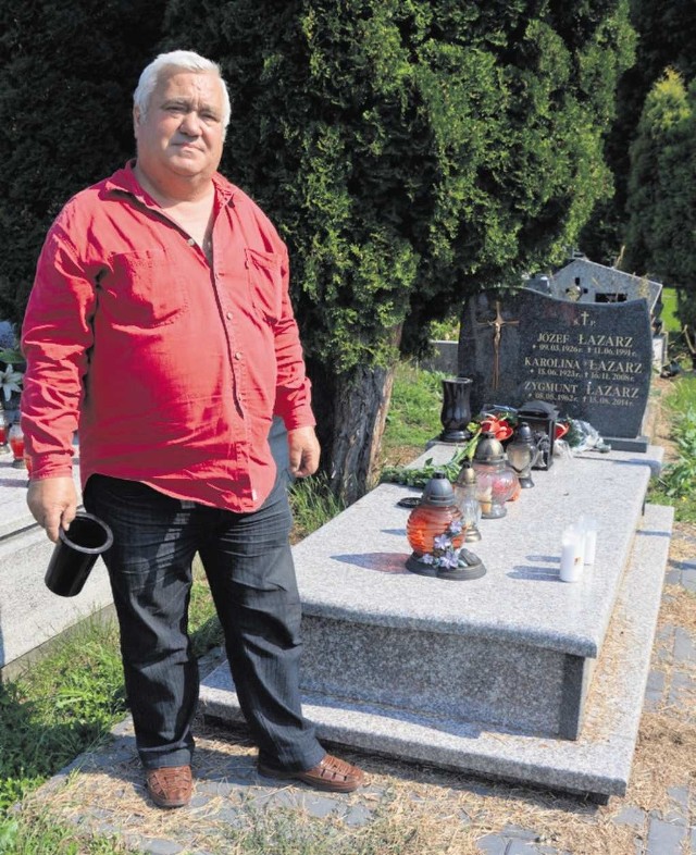 Kazimierz Giermuga uważa, że opłaty cmentarne są za wysokie