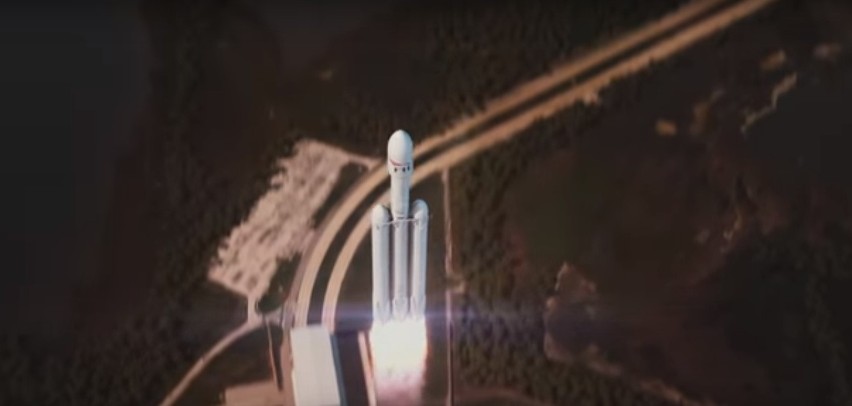 Rakieta Falcon Heavy wystartowała na Marsa