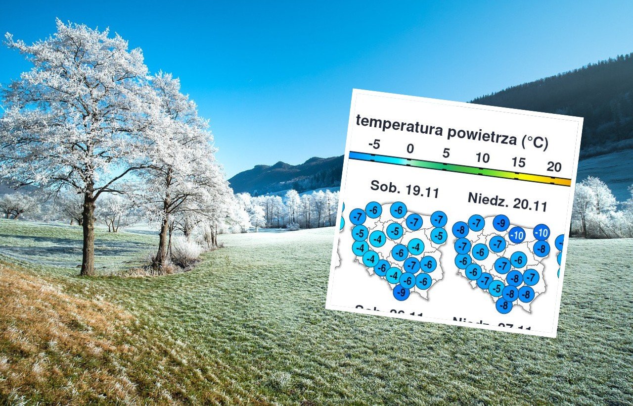 Pierwsze mrozy i śnieg już są. Prognoza IMGW na drugą połowę listopada ...
