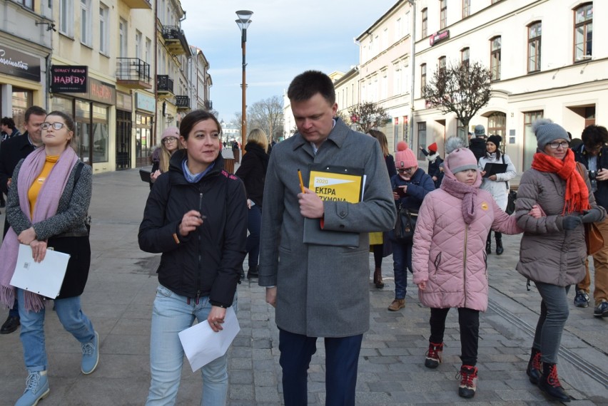 Ruszyła Sztafeta Szymona. Hołownia otworzył w Lublinie biuro regionalne