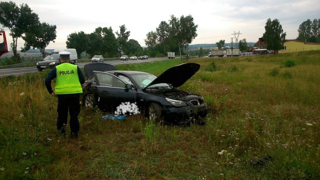 W poniedziałek rano doszło do wypadku na drodze krajowej numer 6 w Malechowie. 