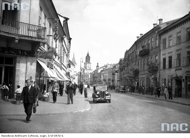 Reprezentacyjna ulica Lublina w okresie międzywojennym