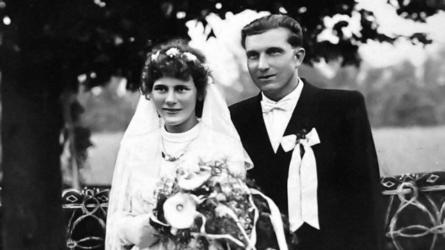 Władysław Zając z żoną Stefanią 1960