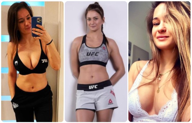 Karolina Kowalkiewicz (MMA 12-7) przechodzi trudny okres w karierze sportowej. Była pretendentka do pasa mistrzyni UFC przegrała pięć ostatnich walk, przez co jej przyszłość w UFC stoi pod znakiem zapytania. Kibice nadal ją jednak uwielbiają. Pomiędzy treningami potrafi rozpalić ich wyobraźnię do czerwoności. Jej niedawne zdjęcie rozpętało w mediach społecznościowych burzę komentarzy. Dla potencjalnych adoratorów mamy jednak złą wiadomość - w 2020 roku Kowalkiewicz poślubiła swojego trenera, Łukasza Zaborowskiego. Popularności wśród męskiej części publiczności i tak nie straciła. Zobacz, dlaczego!Uruchom i przeglądaj galerię klikając ikonę "NASTĘPNE >", strzałką w prawo na klawiaturze lub gestem na ekranie smartfonu