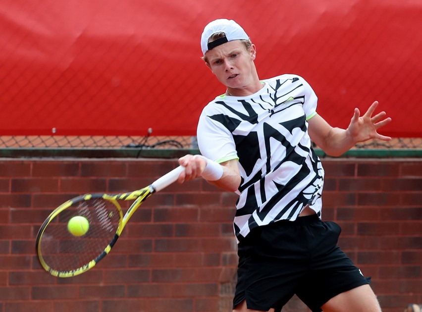 Maciej Rajski w finale eliminacji Pekao Szczecin Open. ZDJĘCIA