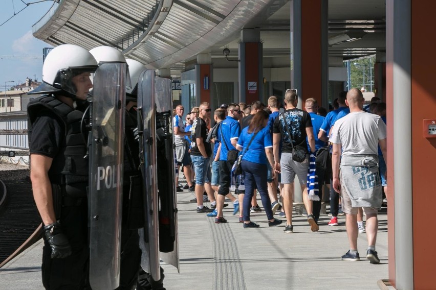 Kibice Lecha Poznań są niemile widziani na niedzielnym...