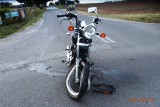 Wypadek w Dobrej pod Strykowem. Zginęła motocyklistka