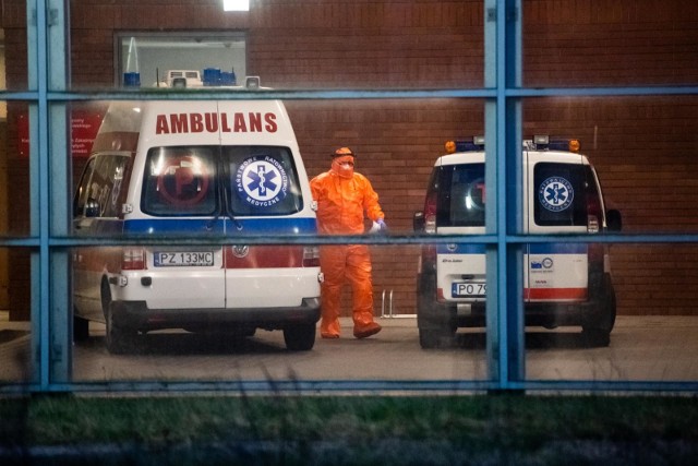 37-latka zmarła w szpitalu zakaźnym przy ul. Szwajcarskiej.