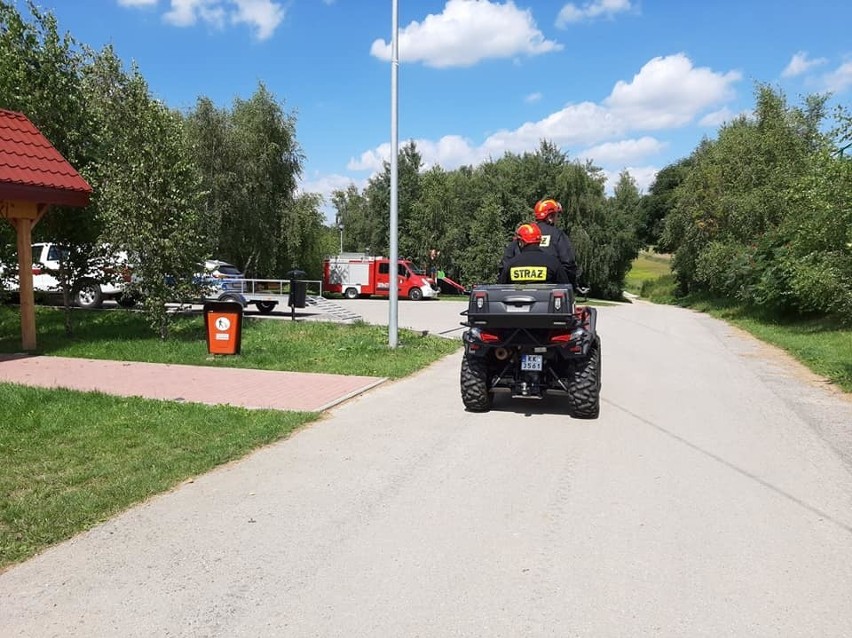 Do poszukiwań zaginionej mieszkanki Zelkowa włączyły się...