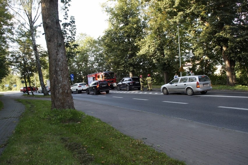 Na ulicy Kaszubskiej w Słupsku zderzyły się auta