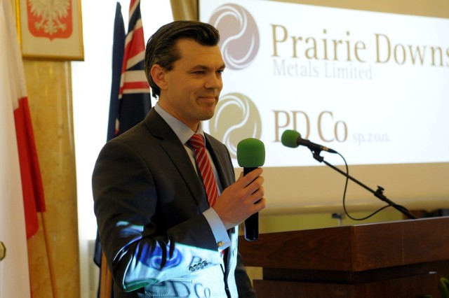 Ben Stoikovich, prezes australijskiej Prairie Downs Metals Limited (jej częścią jest PD Co)