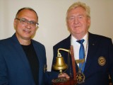 Janusz Niewiadomski został nowym prezydentem inowrocławskiego Rotary Club. Rotarianie czynią wiele dobrego dla innych