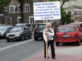 Kierowca po piwie jest nadal bezpiecznym kierowcą? Samotny protest w Zielonej Górze (wideo)