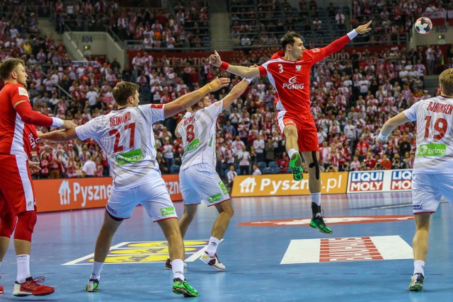 Mecz Polska-Norwegia podczas Mistrzostw Europy w piłce ręcznej