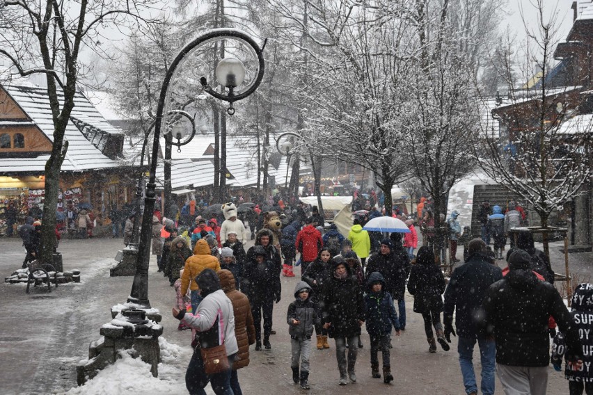 Zakopane. Turyści przyjeżdżają, coraz większy tłum i korki [ZDJĘCIA]