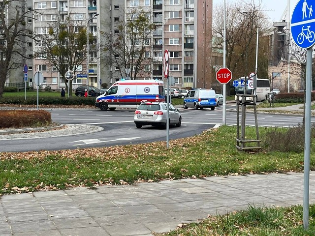 Rowerzystka potrącona w Częstochowie. Kierująca nie ustąpiła jej pierwszeństwa przejazdu